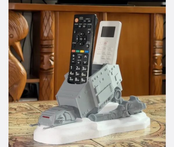 Fallen AT-AT Remote Holder