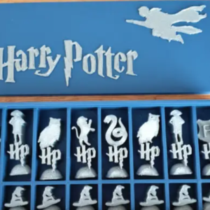 Harry Potter Chess Set and Box