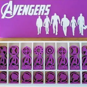 Marvel Avengers Chess with Box