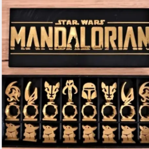 Mandalorian Chess Set and display box