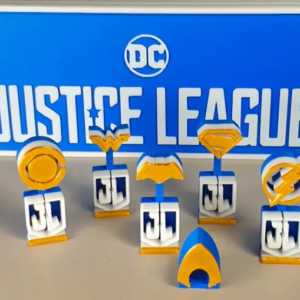 DC Justice League Chess Set and Box