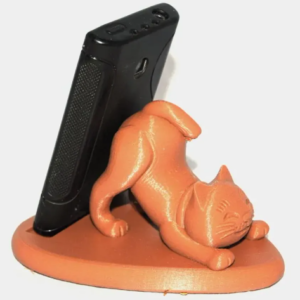 Cat cell phone holder