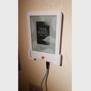 Universal tablet wall mount.