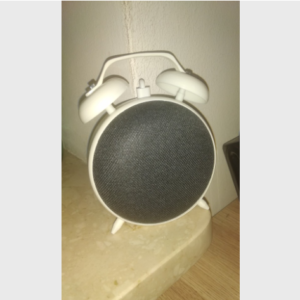 Alarm Clock Stand for the Google Home Mini