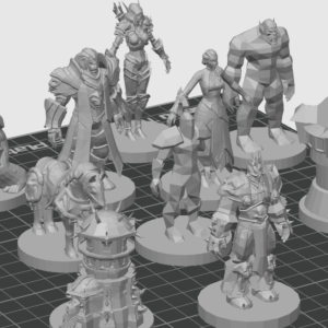 World of Warcraft Sentinel Chess Set