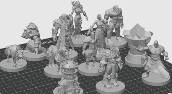 World of Warcraft Sentinel Chess Set
